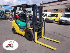 Komatsu FG25T-16. Вилочный погрузчик из Японии б/п по РФ, газ/бензин, 2 500 кг.