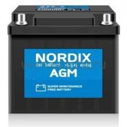 Nordix. 60 А.ч., левое крепление, производство Корея