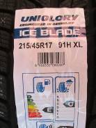 Uniglory Ice Blade. Зимние, без шипов, 2016 год, без износа, 4 шт