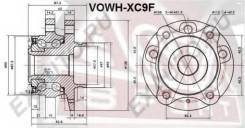 Ступица передняя 40 зубьев VOLVO XC90 02- Asva VOWH-XC9F