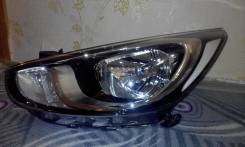 Фара. Hyundai Solaris