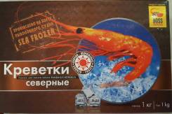 Корюшка Н/Р, Креветка Северная варено-мороженная