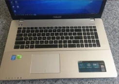Asus K750JB. 17", 2 400,0����, ��� 8 ��, ���� 1 024���, WiFi, Bluetooth, ����������� �� 4��. ����