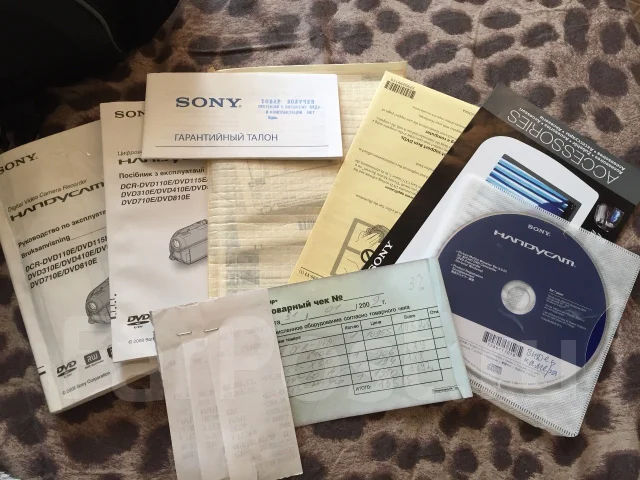 Sony DCR-DVD610E. ����� 4-� ��, ��� ��������� ����
