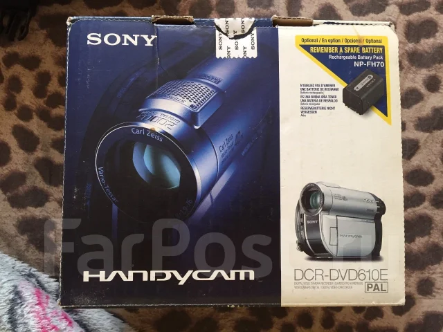 Sony DCR-DVD610E. ����� 4-� ��, ��� ��������� ����