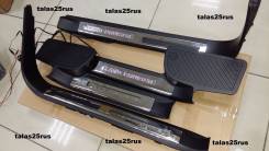 Порог пластиковый. Toyota Land Cruiser, URJ202, URJ202W, UZJ200, UZJ200W, VDJ200