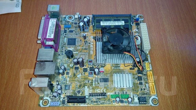 ����������� ����� MINI-ITX Pegatron Ipxpv-D3 + ���� + 2Gb DDR3 Sodimm ����
