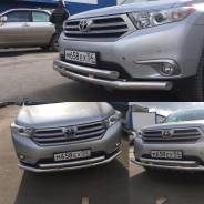 Кенгурятники. Toyota Highlander, ASU40, GSU40, GSU40L, GSU45, GVU48 Двигатели: 1ARFE, 2GRFE, 2GRFXE