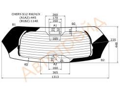Стекло заднее (крышка багажника) с обогревом CHERY KIMO(S12) 5D HATCHBACK 07- XYG CHERY-S12 RW/H/X