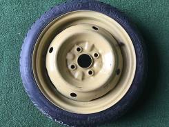 115/70R14. Запаска. ОДНО. C диском. Из Японии (Z1). 4.0x14 4x100.00 ЦО 55,0 мм.