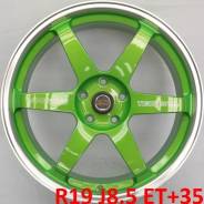 RAYS VOLK RACING. 8.5x19, 5x114.30, ET35, ЦО 73,1 мм.