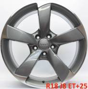Audi. 8.0x18, 5x112.00, ET25, ЦО 66,6 мм.