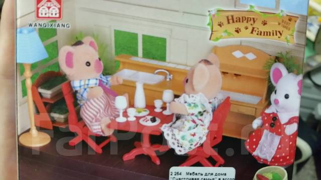 Мебель для домиков sylvanian families аналоги