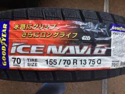 Goodyear Ice Navi 6. Зимние, без шипов, без износа, 4 шт