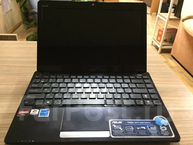 Asus Eee PC 1215B. 12", 1 600����, ��� 4 ��, ���� 120���, WiFi: 1, Bluetooth: 1, ����������� �� 6��. ����