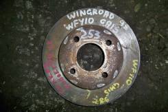 Диск тормозной. Nissan: Langley, Presea, Laurel Spirit, Sunny California, 100NX, Pulsar, Sunny, Exa, AD, Liberta Villa, Wingroad Двигатели: E15E, CA16...