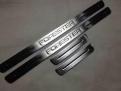 Накладка на порог. Subaru Forester, SH5, SHJ, SH9, SHM, SH, SH9L
