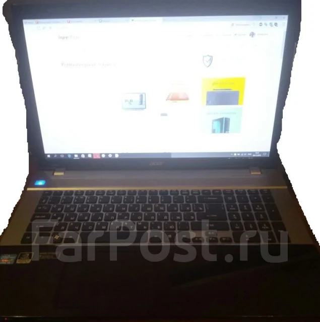 Acer Aspire V3-771G. 17.3", 2 500����, ��� 4 ��, ���� 750���, WiFi: 1, Bluetooth: 1, ����������� �� 3��. ����