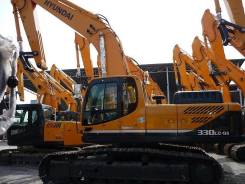 Hyundai R330LC-9S. Экскаватор гусеничный , 100 куб. см., 1,73 куб. м.