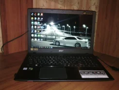 Acer Aspire E5. 15.6", 2,3����, ��� 6 ��, ���� 500���, WiFi, Bluetooth, ����������� �� 11��.