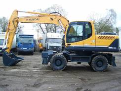 Hyundai R180W-9S. Колесный экскаватор , 0,89 куб. м.