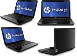 HP Pavilion g6. 15.6", 2,5 ГГц, ОЗУ 4096 Мб, диск 640 Гб, WiFi, Bluetooth, аккумулятор на 3 ч.