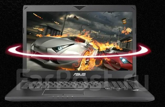 Asus ROG G750JS. 17.3", 3 400����, ��� 8 ��, ���� 1 000���, WiFi: 1, Bluetooth: 1, ����������� �� 3��. ����