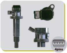 Катушка зажигания. Toyota: Corolla, Corolla Verso, Yaris, RAV4, Vista Ardeo, Aygo, Matrix, Vitz, Wish, Passo, Auris, Corolla Fielder, Voltz, Avensis...