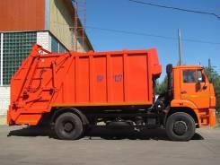 Коммаш КО-427-52. КО-427-52 на шасси Камаз 53605-3950-19 Мусоровоз (с порталом) Евро-4, 100 куб. см.