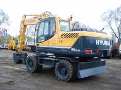 Hyundai. Экскаватор колесный R180W-9S, 4 996 куб. см., 0,89 куб. м.