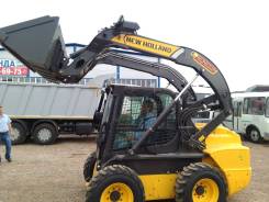 New Holland. Американский Мини-погрузчик L218 с вертикальным подъемом