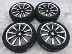 Японская разноширая выносная ковка WEDS Maverick 010S+Лето 245/40/19. 8.5/9.5x19 5x114.30 ET35/26