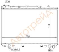 SY0003-D SAT Радиатор SSANGYONG KORANDO 95-06/TAGAZ TAGER 08-14