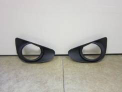 Ободок противотуманной фары. Toyota Vitz, NSP135, NCP131, KSP130, NSP130 Двигатели: 1NZFE, 1NRFE, 1NRFKE, 1KRFE