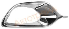 Накладка оправы туманки RENAULT LOGAN 14- RH хром SAT ST-DC02-219-A1