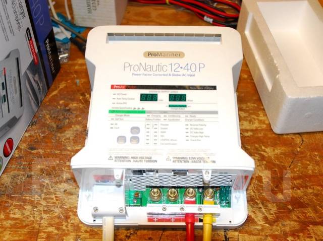 Pronautic 1220P Морское Зарядное Устройство 3 Канала 12 V 20 40 60 A