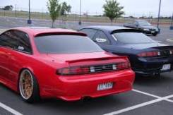 Спойлер на заднее стекло. Nissan Silvia, S14
