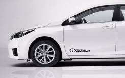 Наклейка. Toyota Corolla, 10