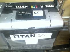 Titan. 62 А.ч., левое крепление, производство Россия