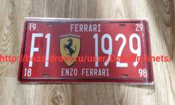 Табличка. Ferrari