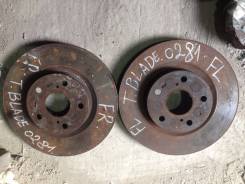 Диск тормозной. Toyota: RAV4, Mark X, Auris, Blade, Harrier, Avalon Двигатели: 2GRFE, 2AZFE, 2ADFHV, 1AZFE, 2ADFTV, 2ZRFAE, 2ARFXE, 3ZRFAE
