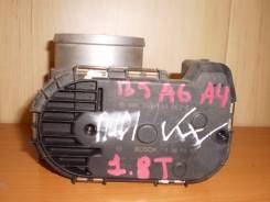 Заслонка дроссельная. Volkswagen Passat, B5 Audi A4, B5 Audi A6 Двигатели: AWT, AWL, BGC