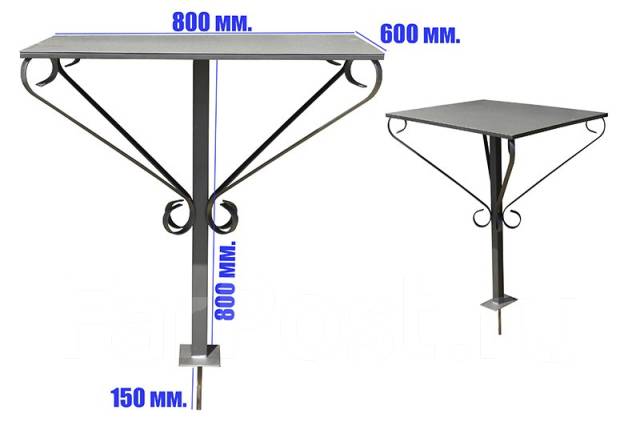 Столик и лавочка на кладбище своими руками из металла чертежи