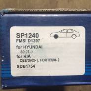 Колодки тормозные. Kia: Ceed, Forte, cee'd, Cerato, Shuma, X-Trek, Carens Hyundai Creta Hyundai i30