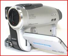 Sony DCR. Менее 4-х Мп, без объектива