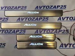 Накладка на порог. Toyota Allion