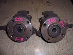 Кулак поворотный. Peugeot 206, 2A/C, 2B, 2A, C Двигатели: TU3A, TU3JP, KFW