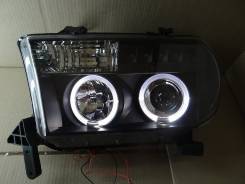 Фары Toyota Tundra черный диодый тюнинг. Toyota Tundra, USK52, UPK56, UPK50, USK57, UPK51