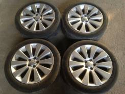 Диски Subaru с летней резиной. 7.5x17 3x98.00, 5x100.00 ET55