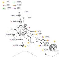 Подшипник ступицы. Ford F-450 Ford F350 Ford F250 Ford F450
